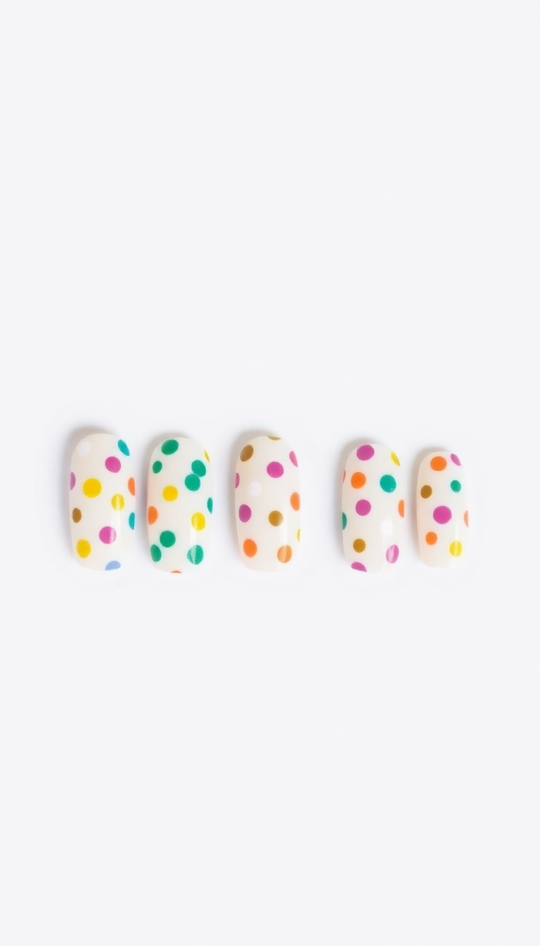 Polka Dot Nails