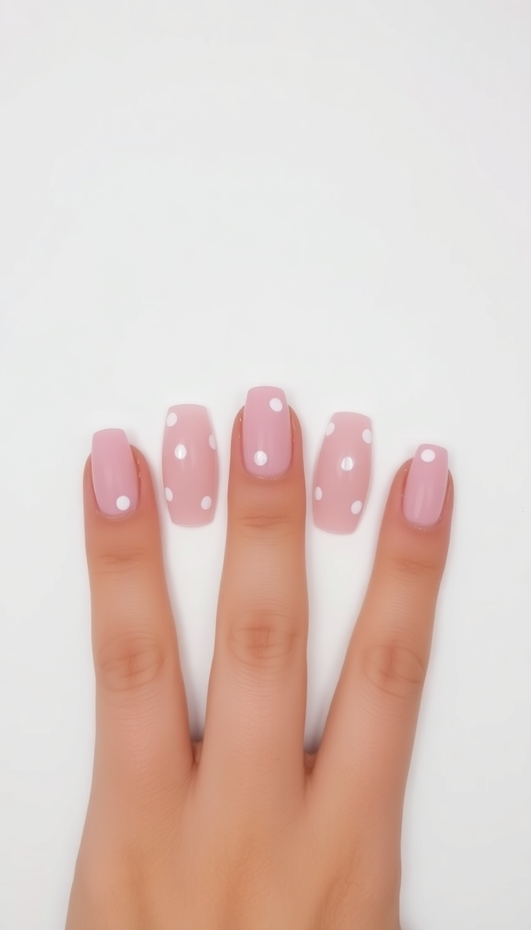 Polka Dot Nails