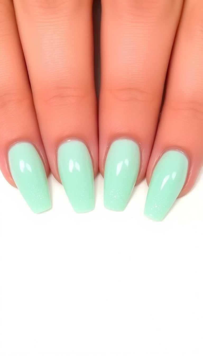 10. Frosted Mint Green