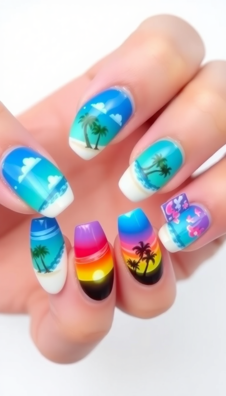 10. Tropical Beach Vibes