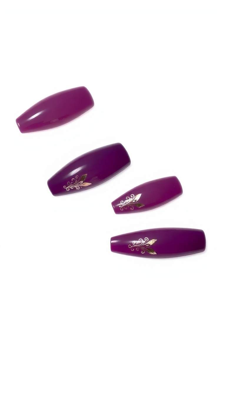 11. Lavish Purple Alloy Accent