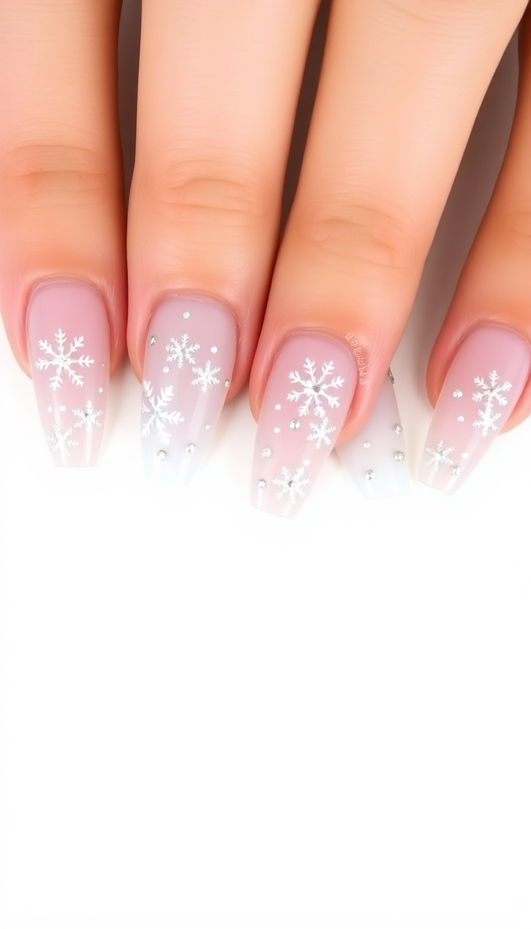 11. Snowflakes & Sparkles on My Toes