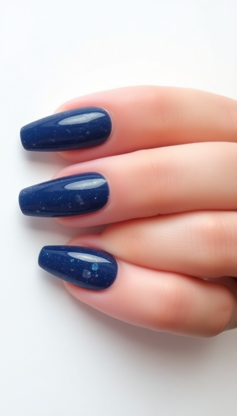 14. Dark Cerulean with Metallic Flakes