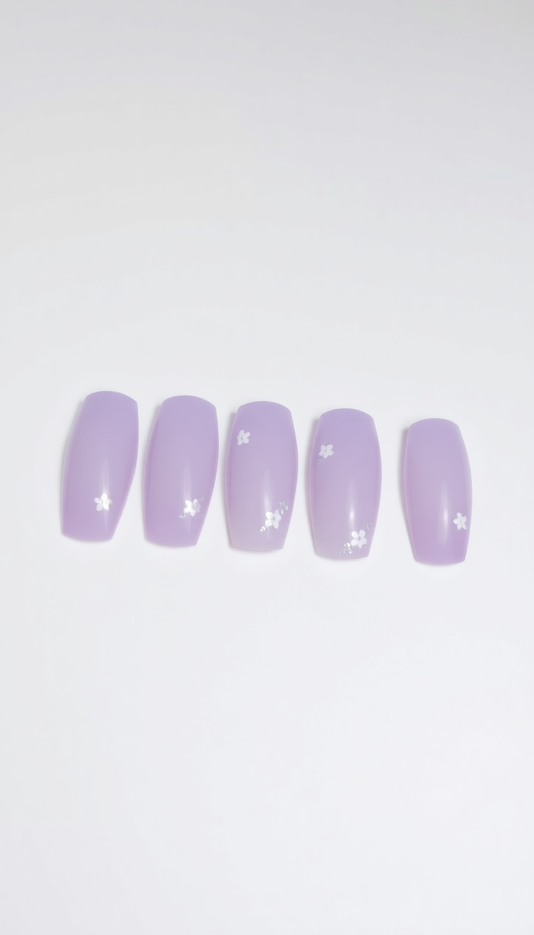 14. Soft Lavender Touch