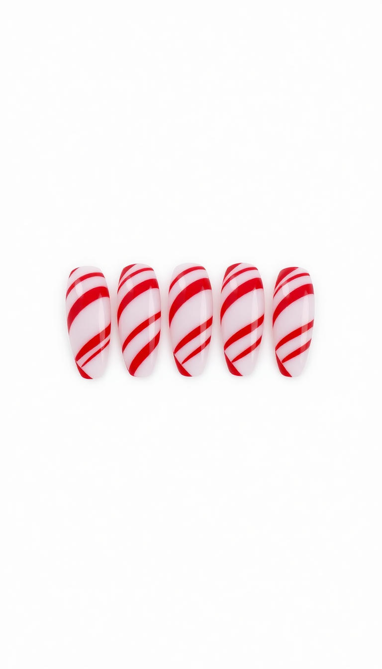 17. Festive Candy Cane Stripes