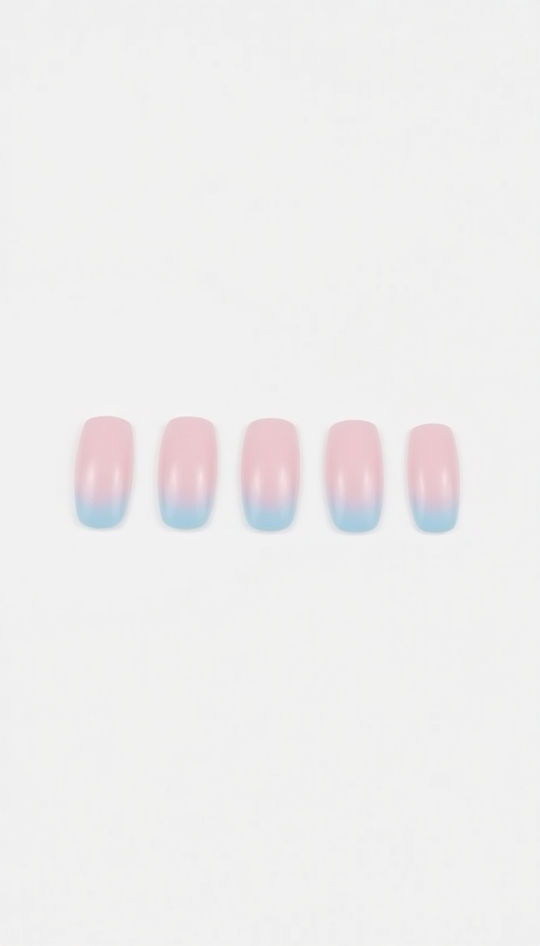 2. Chic Pastel Ombre