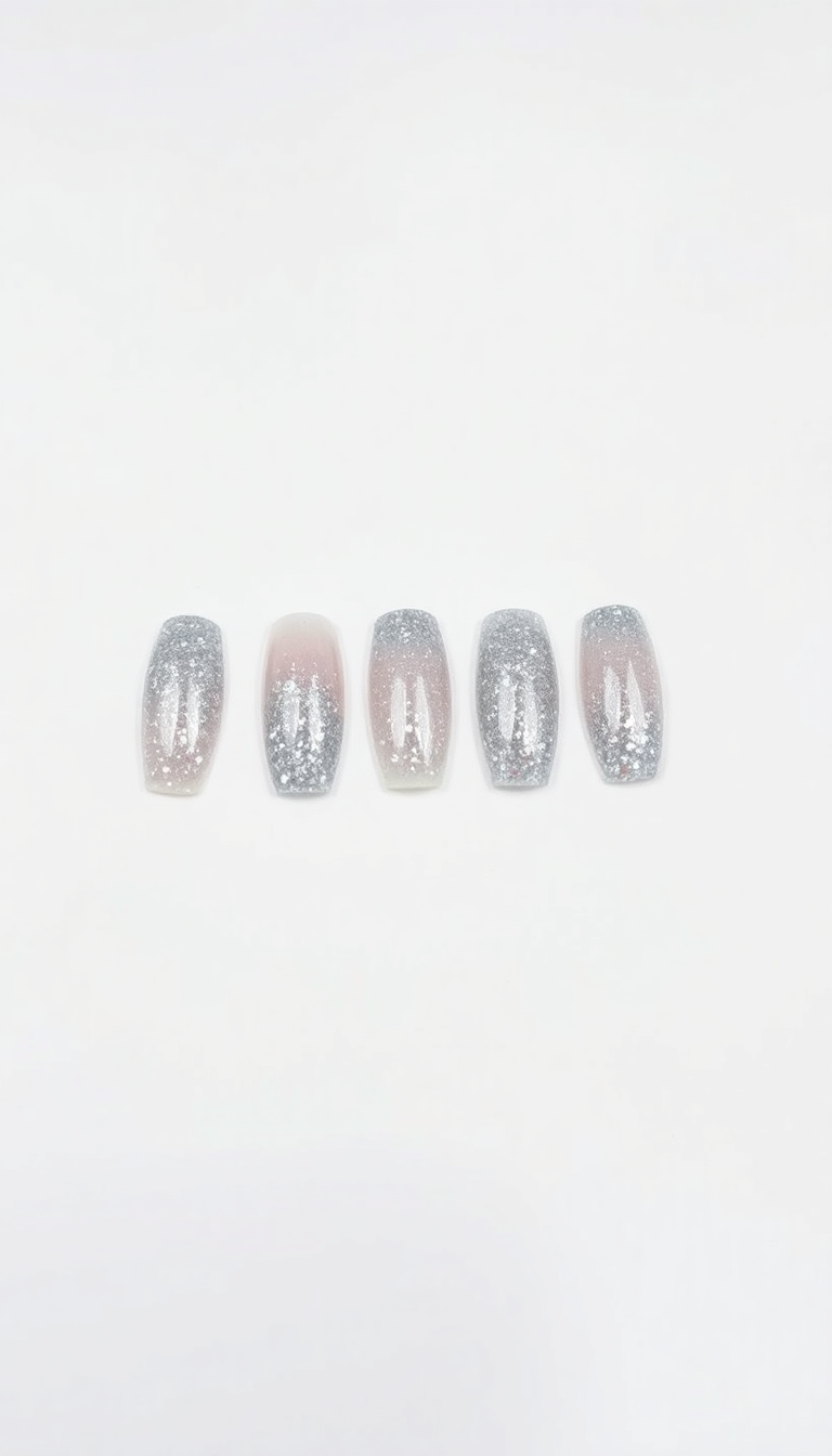 2. Glitter Gradient Magic