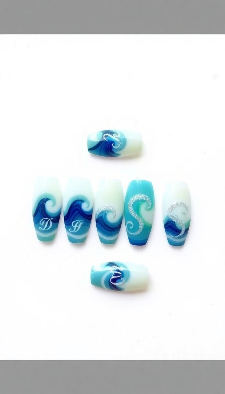 2. Ocean Waves and Initials