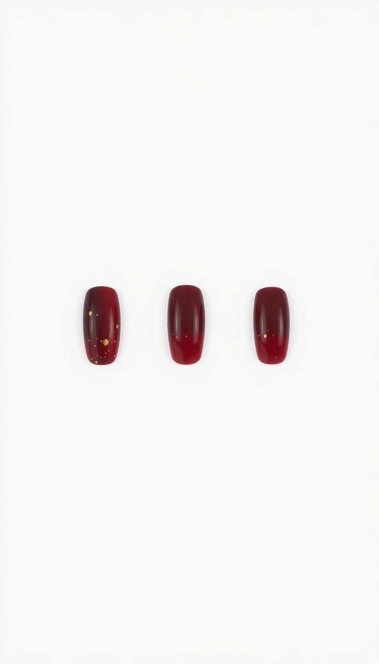 3. Deep Maroon Elegance