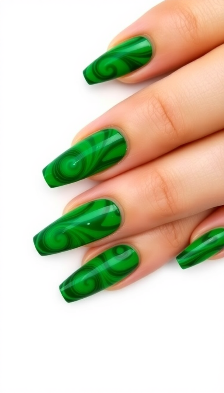 4. Groovy Green Twist