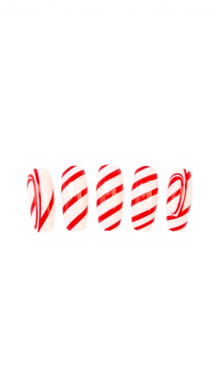 5. Classic Candy Cane Stripes