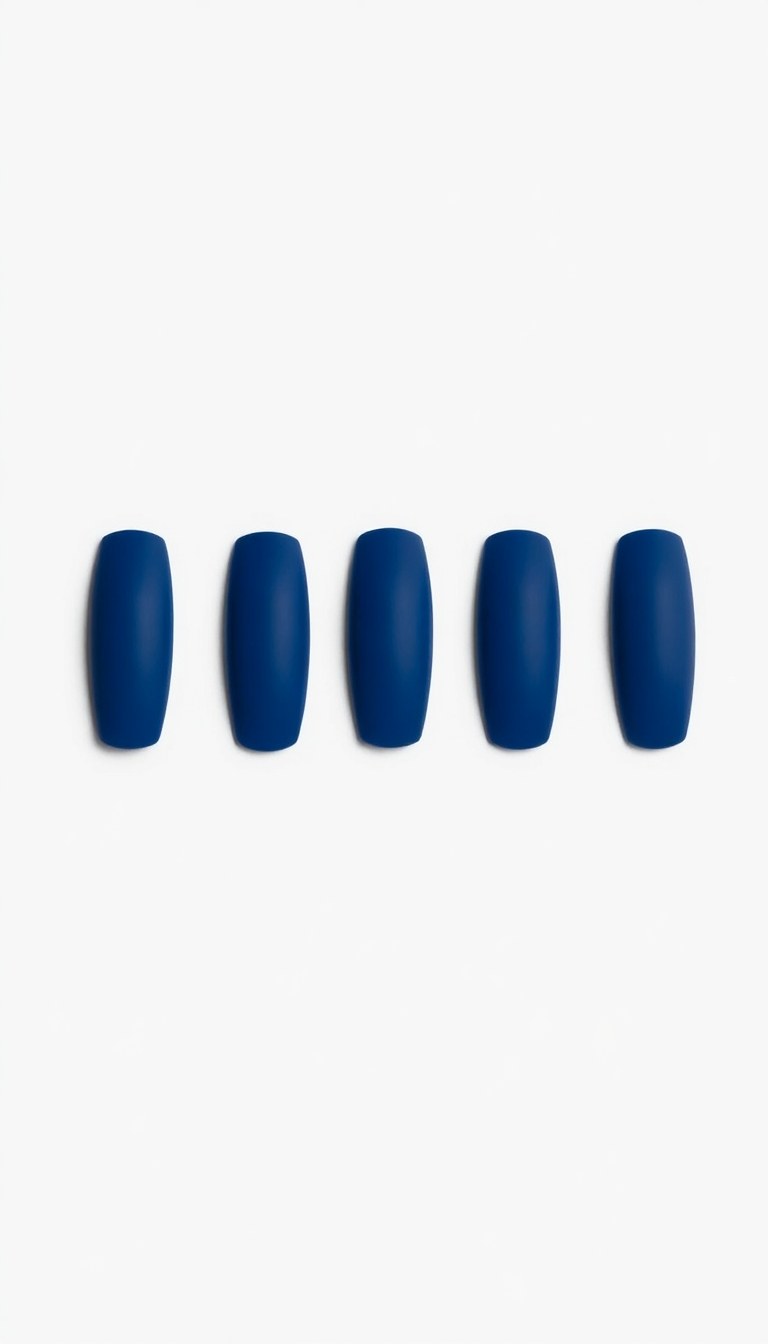 6. Deep Blue Matte Finish