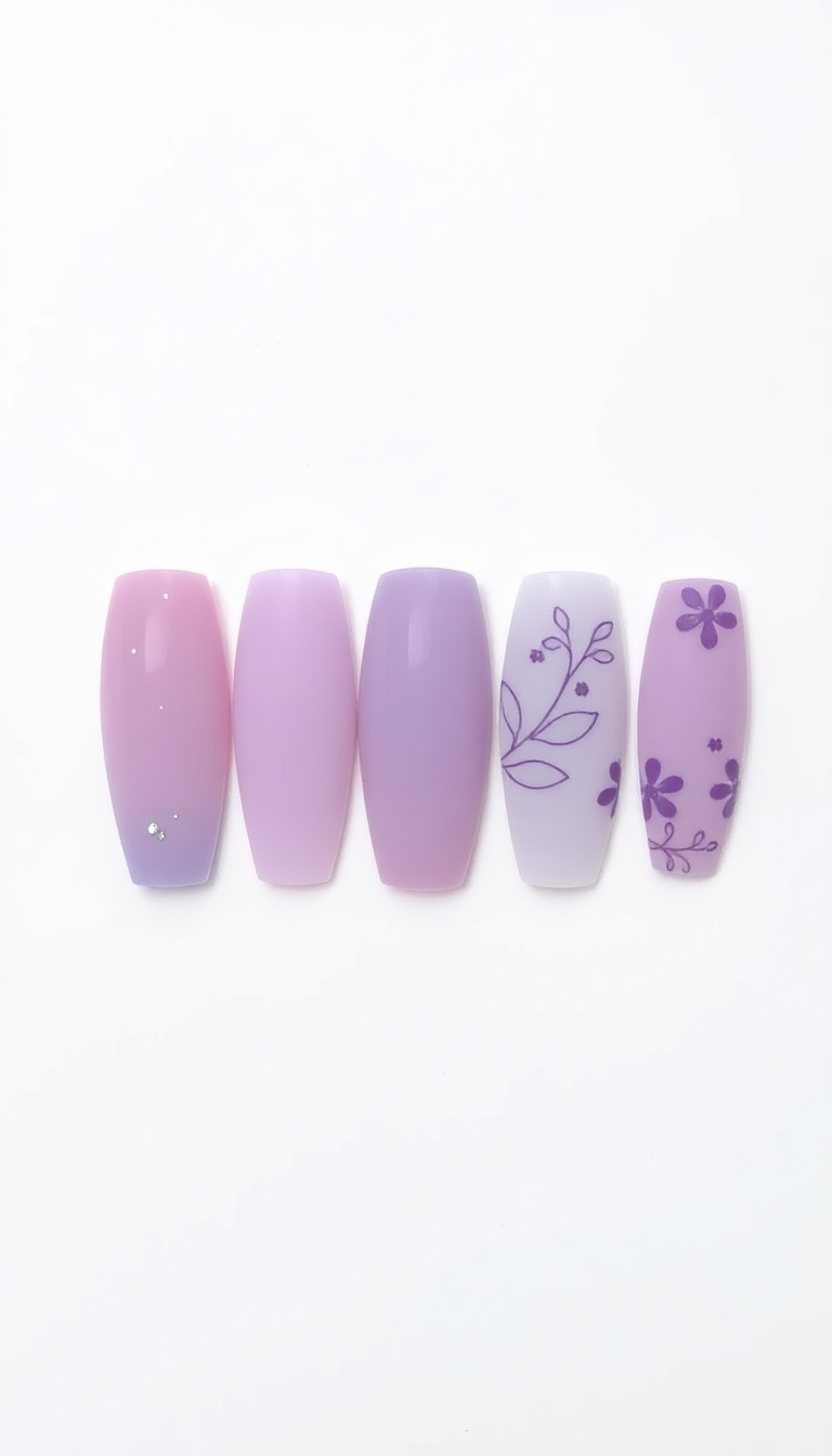 6. Lively Lavender and Lilac Tones