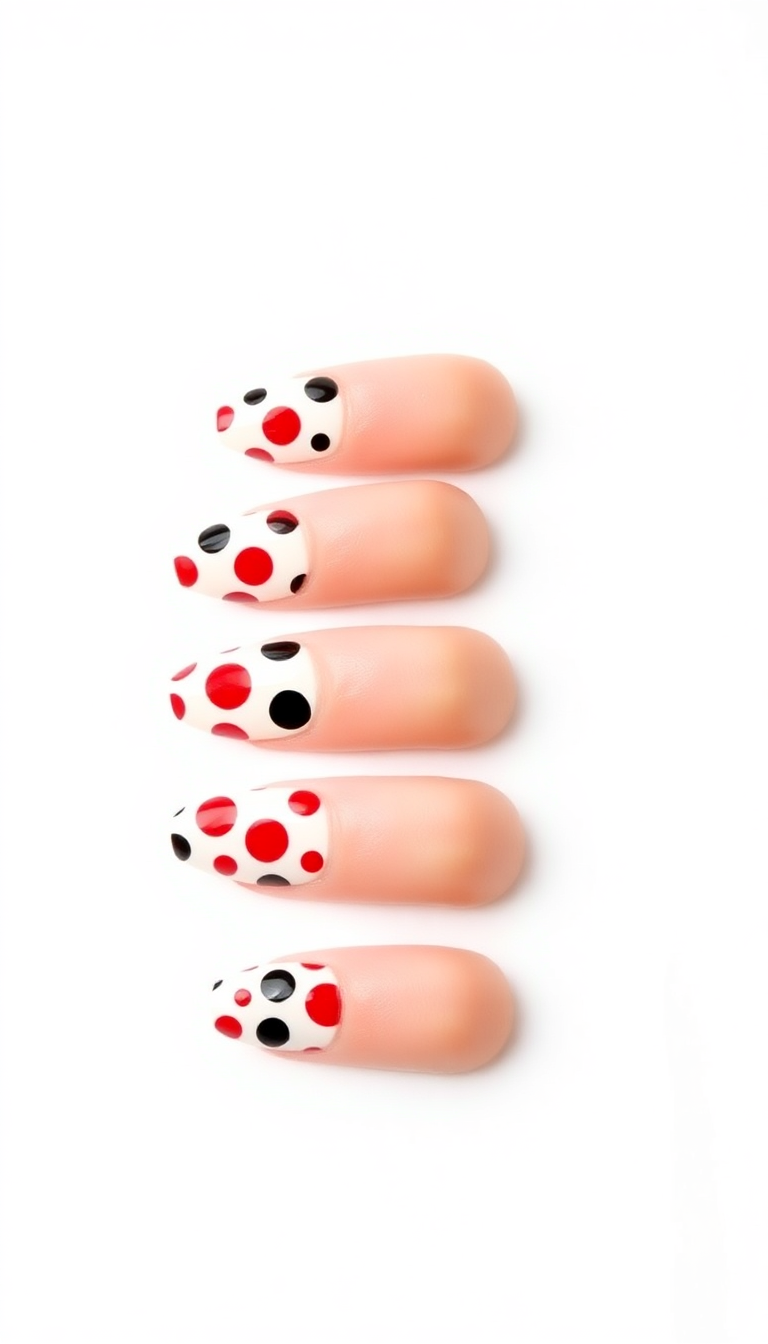 9. Retro Polka Dots