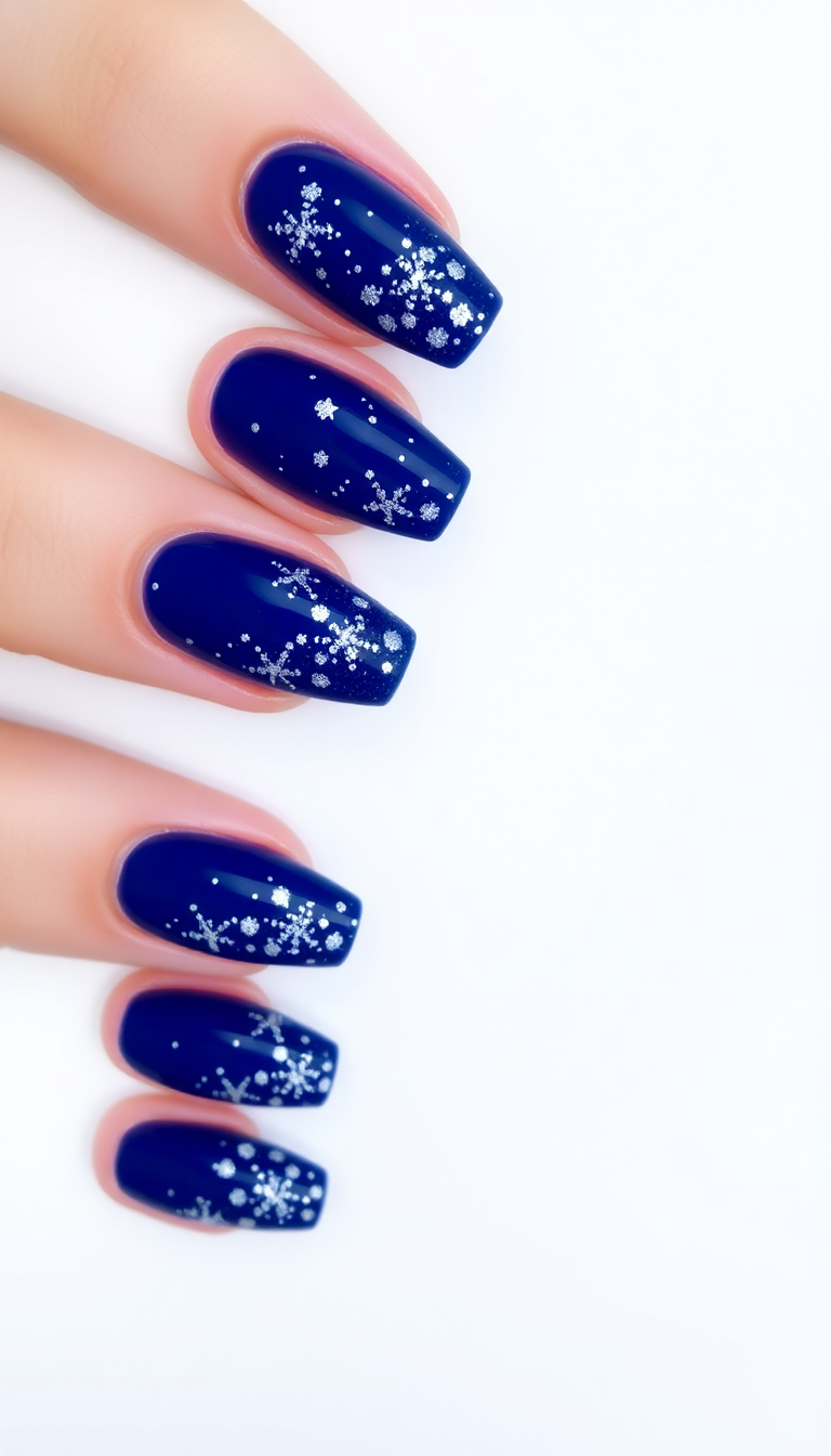 9. Sapphire Sparkles for Festive Nights