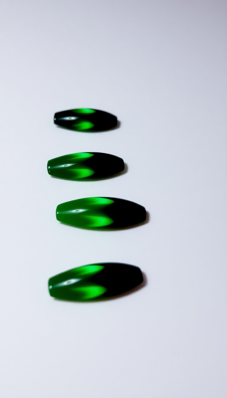 12. Glowing Green Highlights