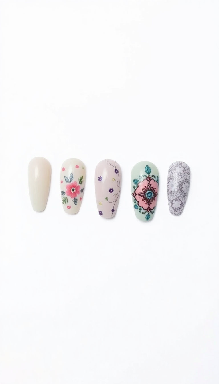 12. Intricate Nail Art Details