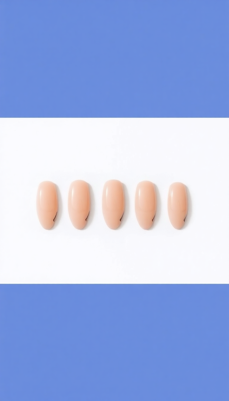 12. Minimalist Chic Almond Nails