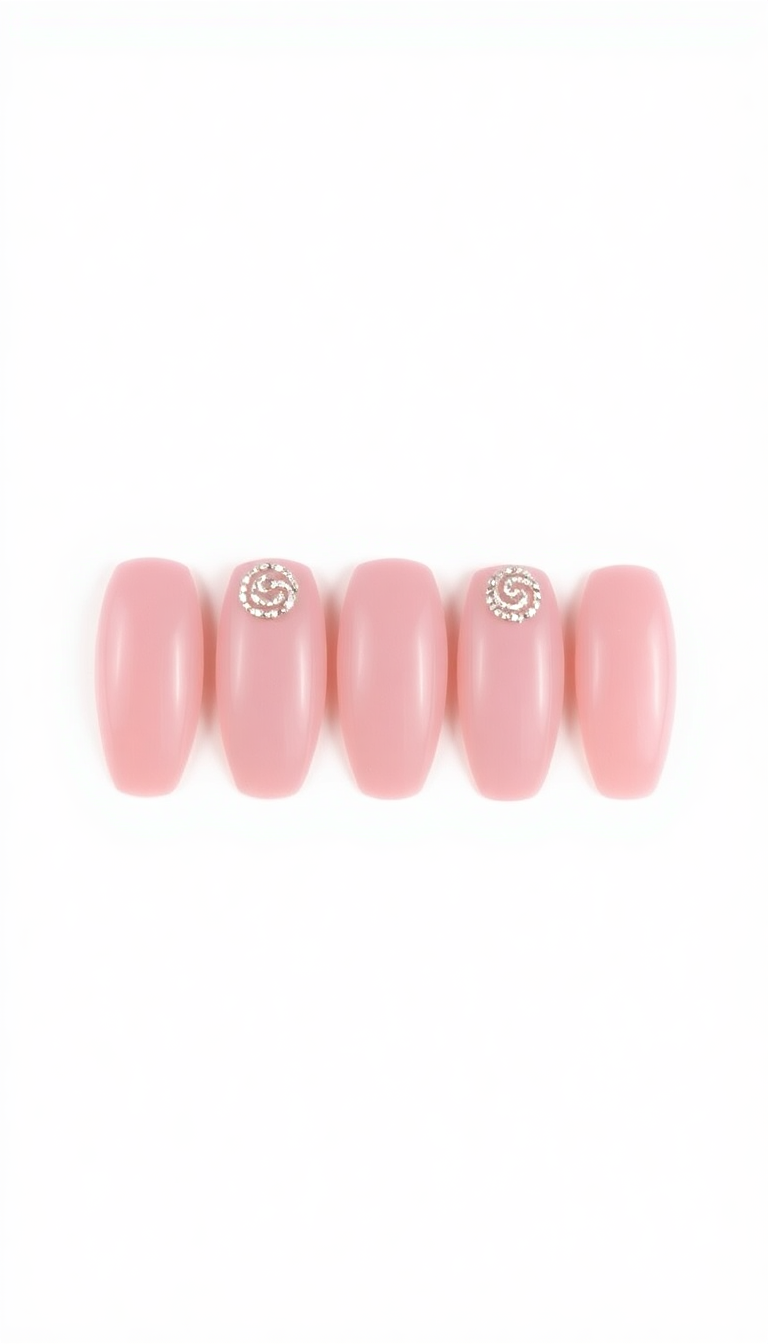 13. Soft Pink with a Twist