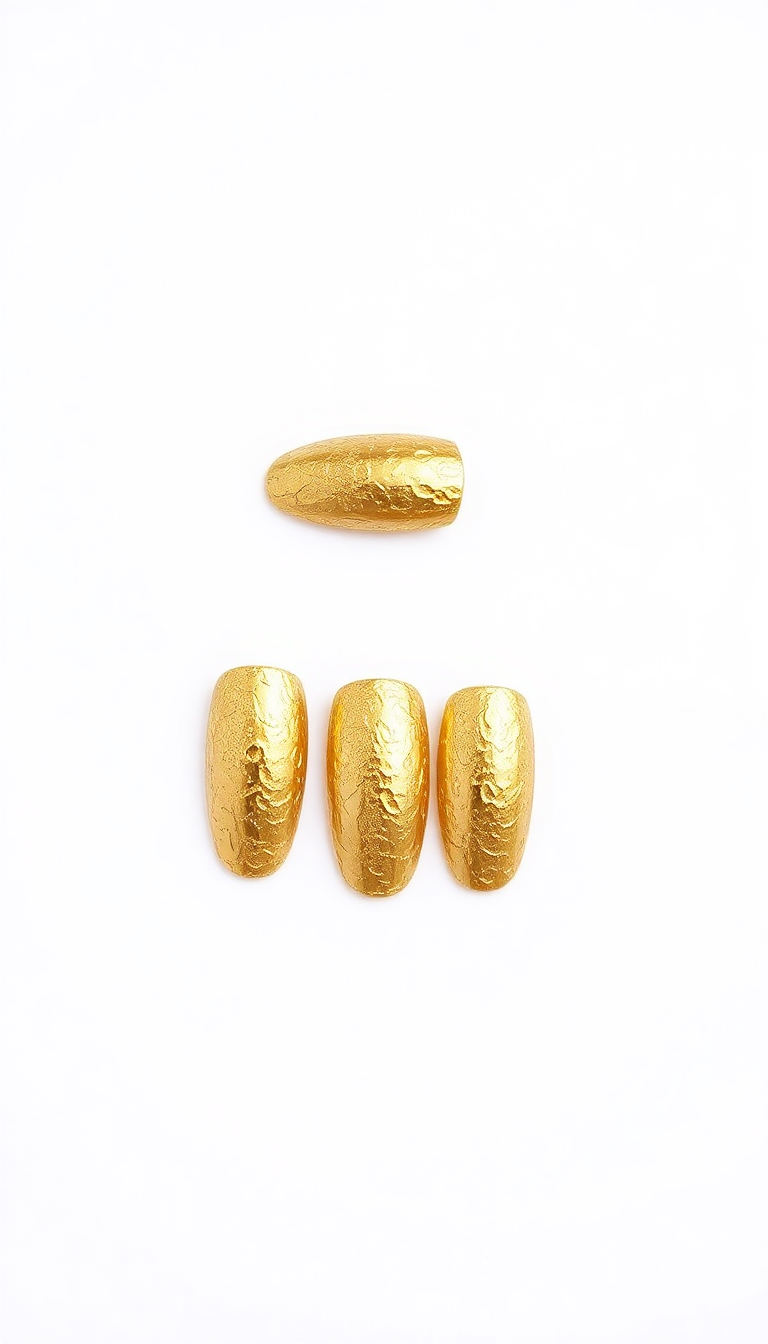 14. Textured Gold Foil