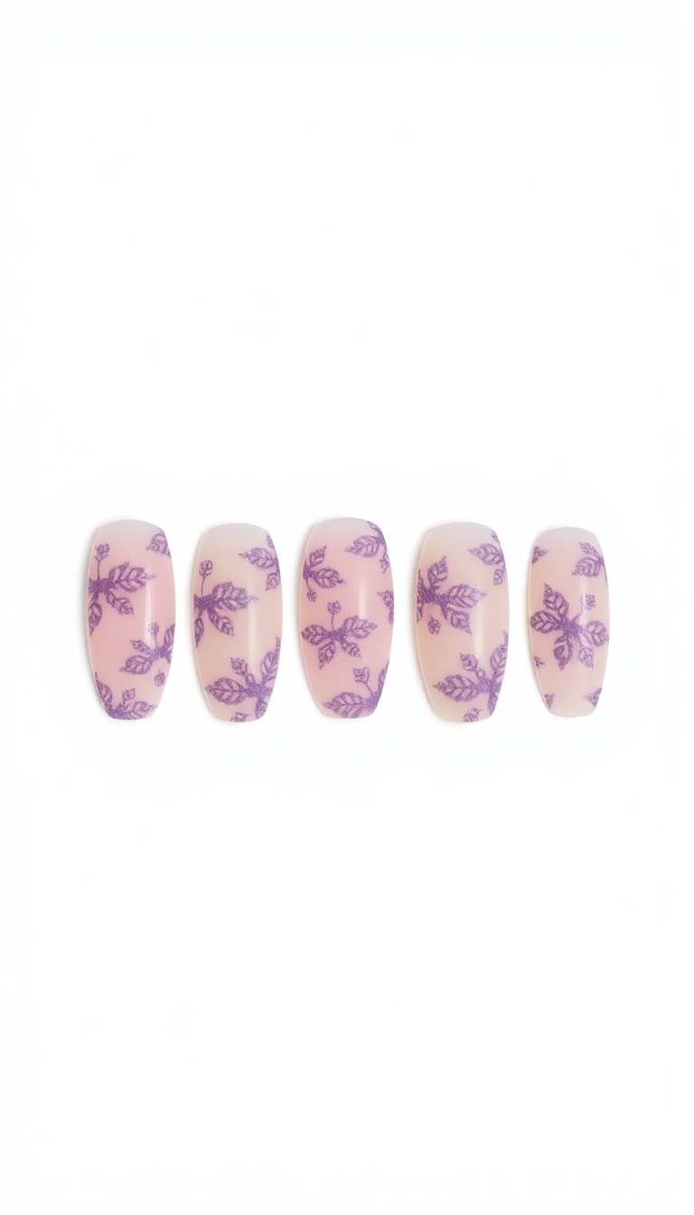 16. Violet Lace Details
