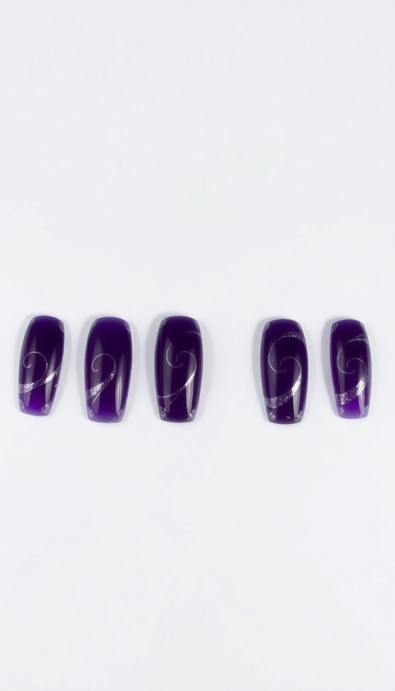 2. Deep Amethyst Elegance