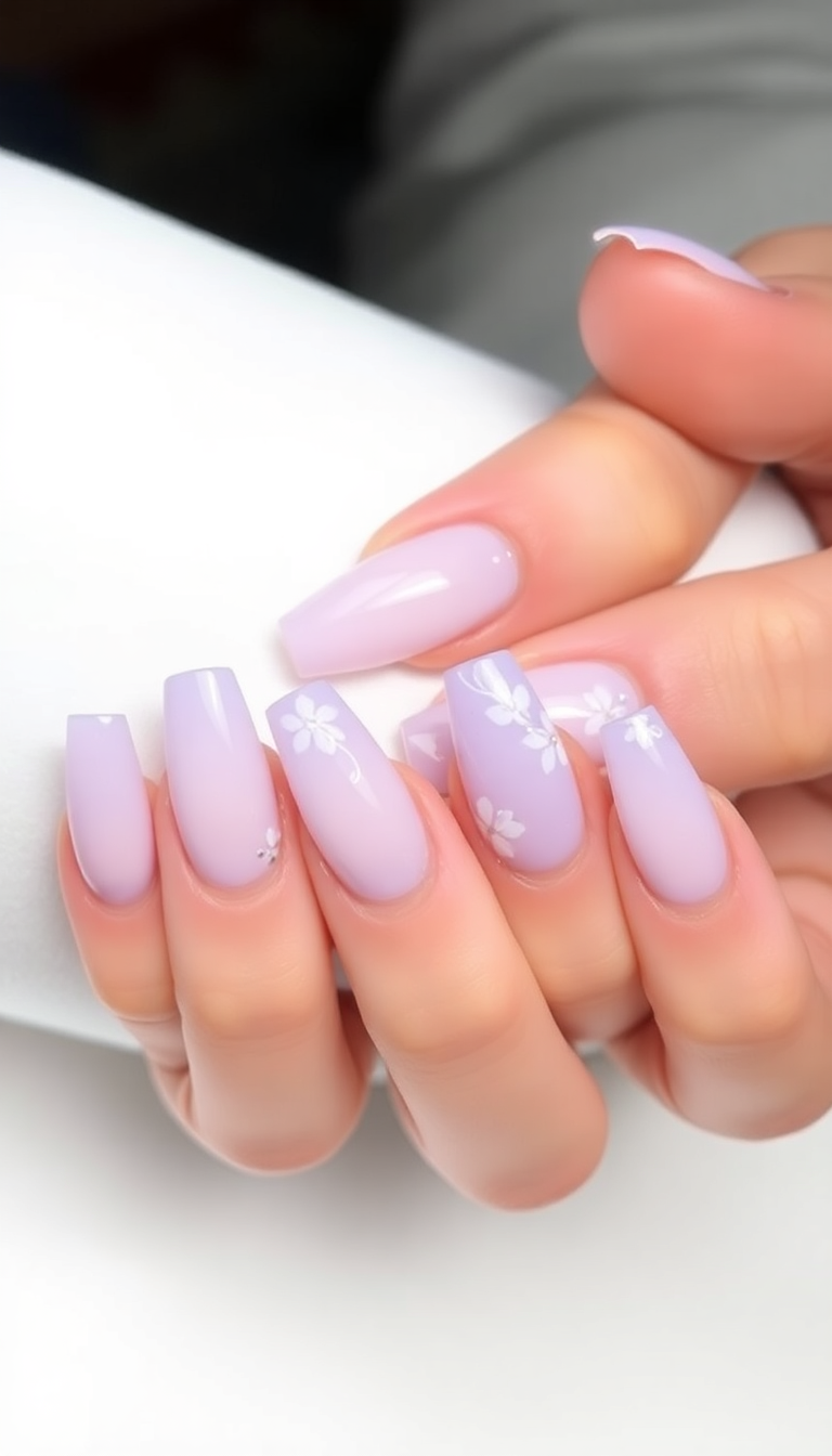 2. Soft Lavender Hues