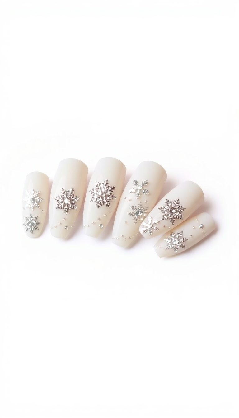 2. Sparkling Snowflakes