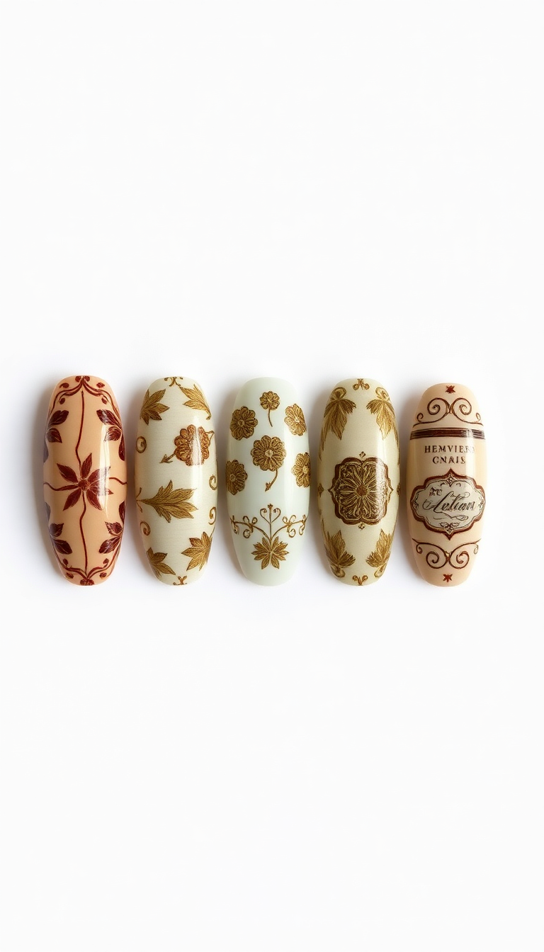 3. Vintage Vibe with Repurposed Spice Racks