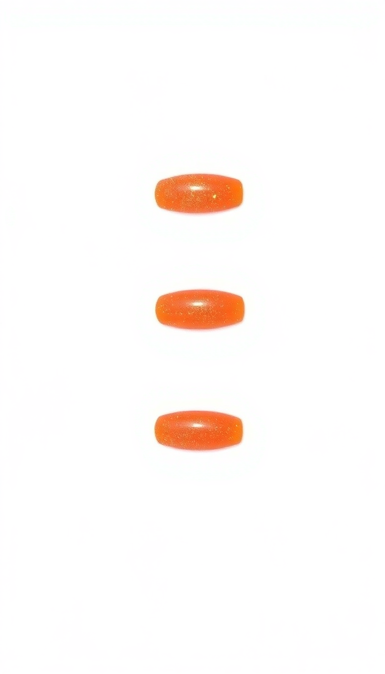 4. Autumn Orange Sparkles