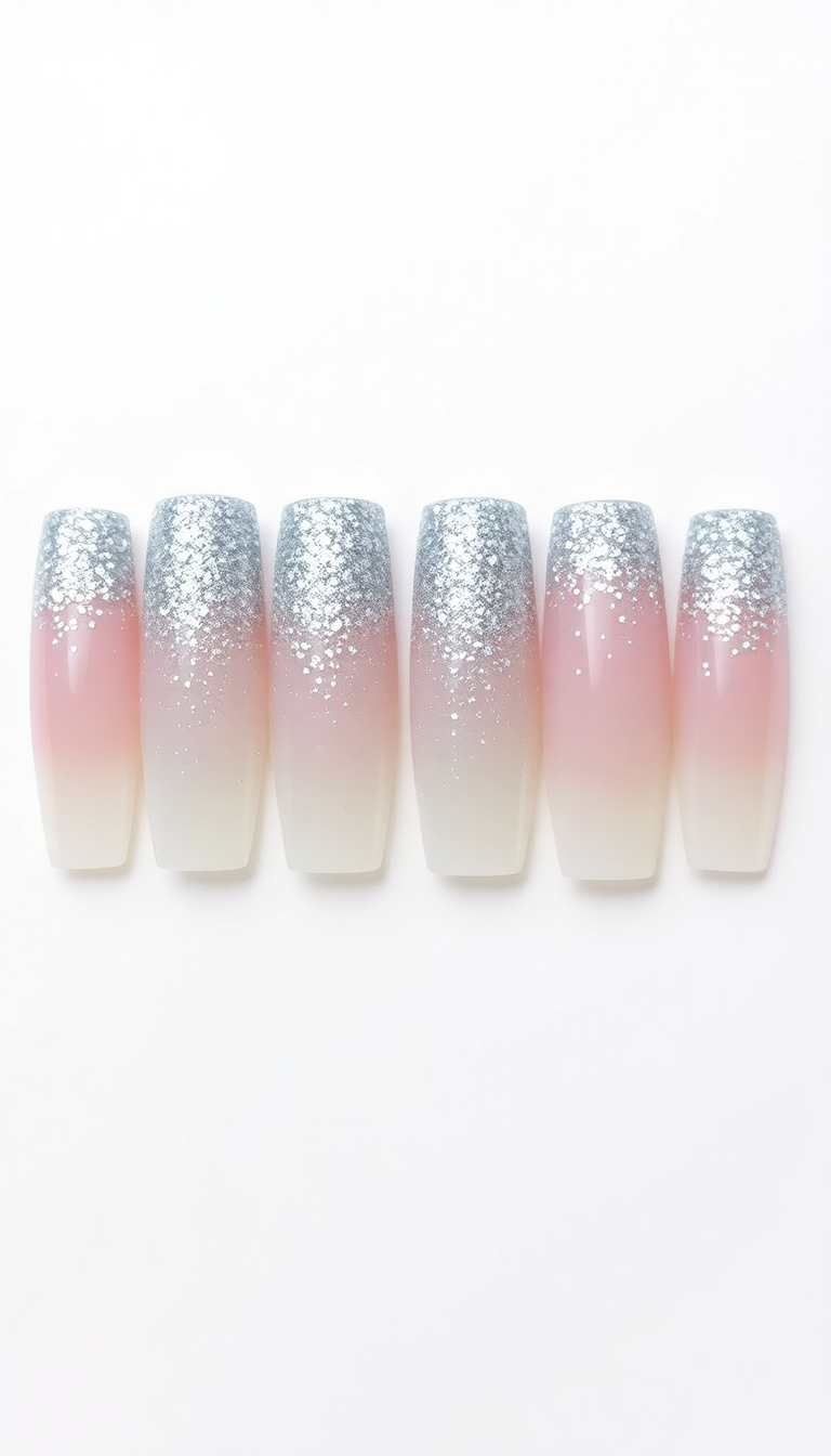 4. Glitter Gradient Magic