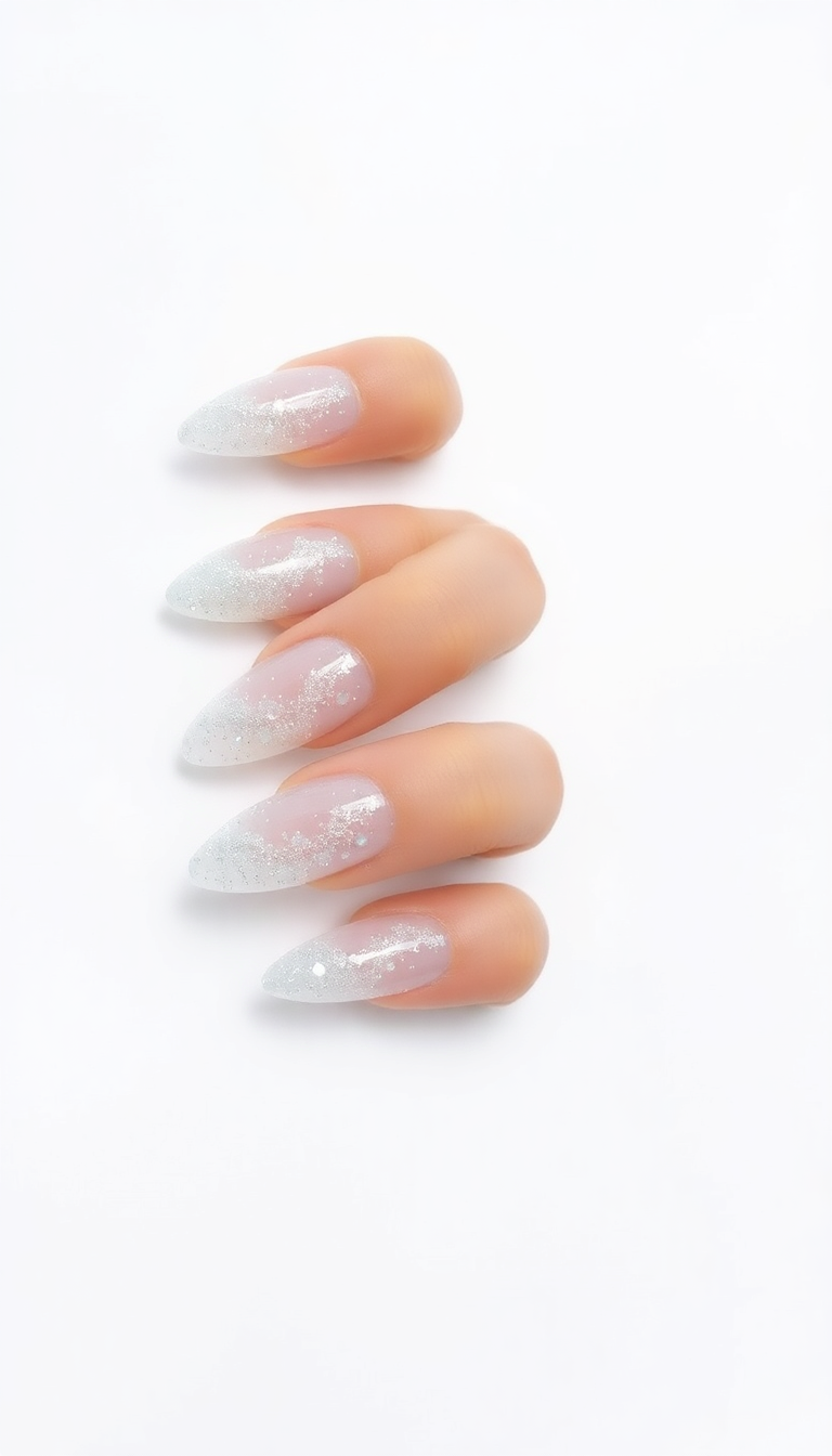 4. Glittering Icicle Accents