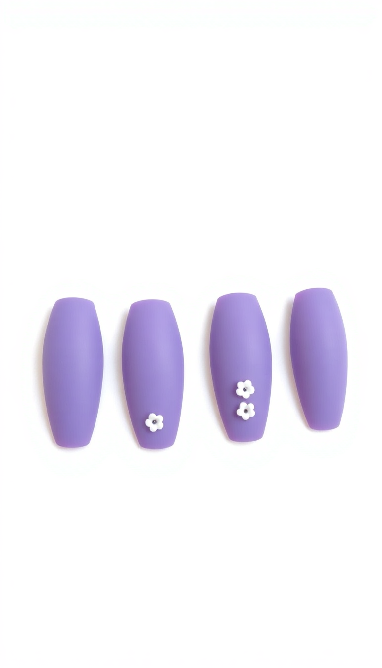 4. Matte Violet Charm