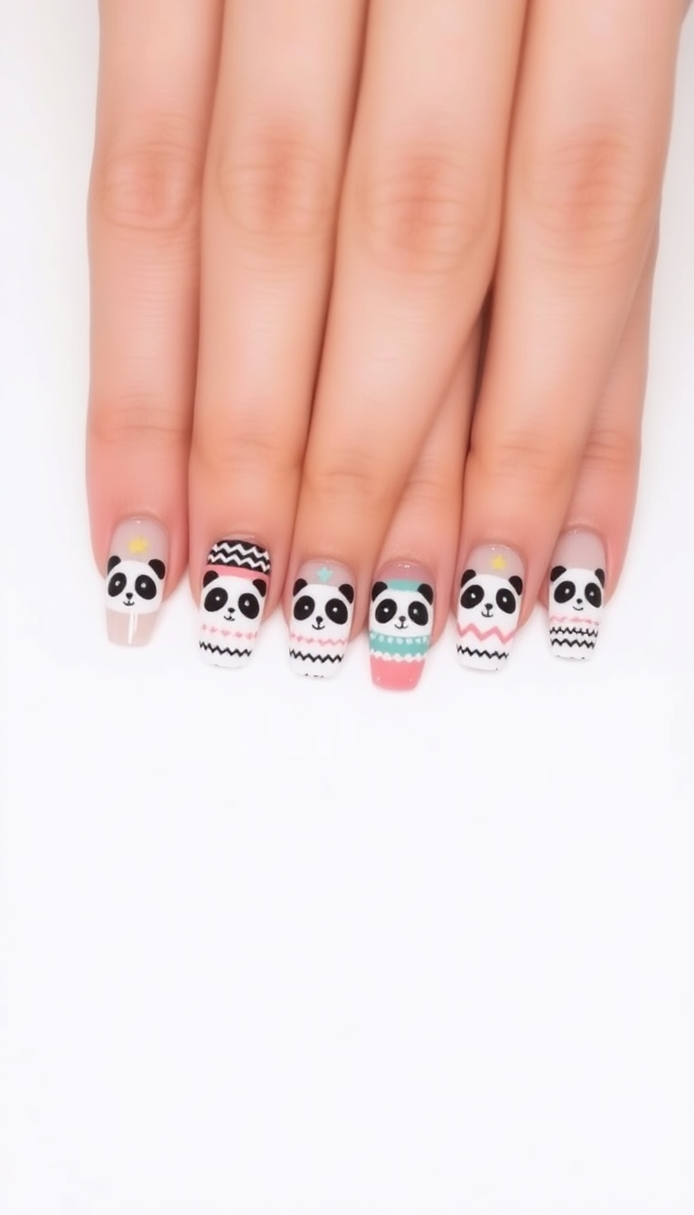 5. Cozy Curses - Panda and Warm Sweaters