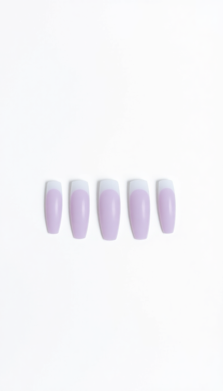 5. Frosted Lilac Tips