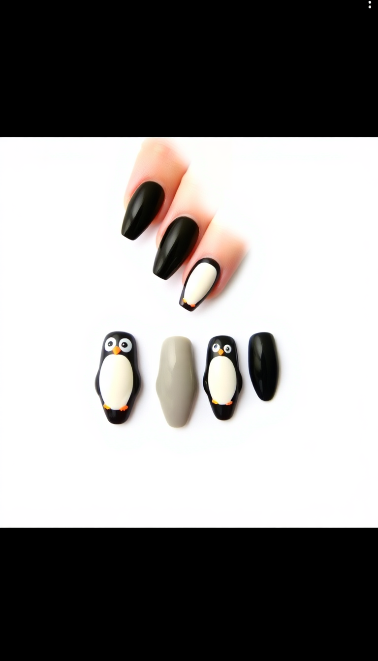 5. Playful Penguin Accents