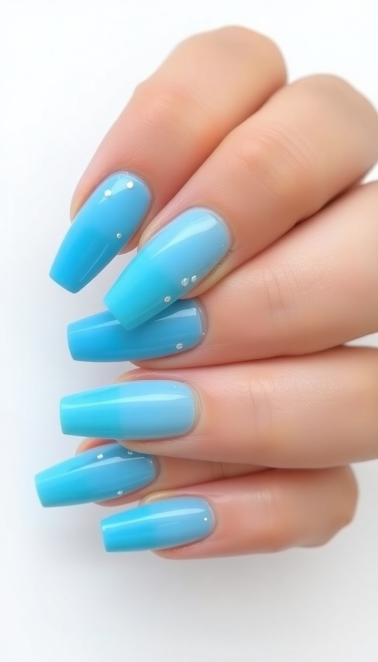5. Sky Blue Sparkle