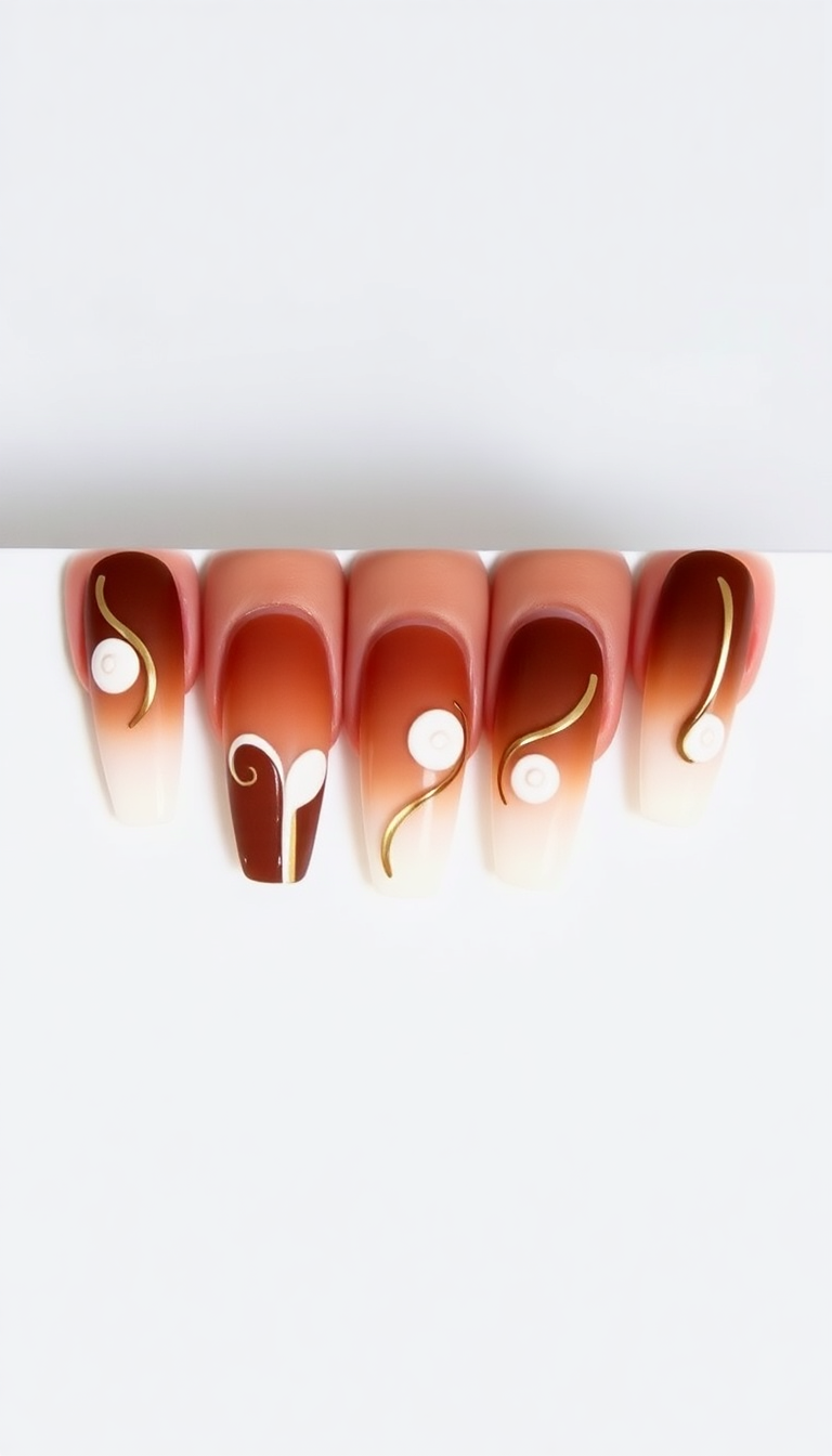 5. Warm Cocoa & Marshmallow Tones