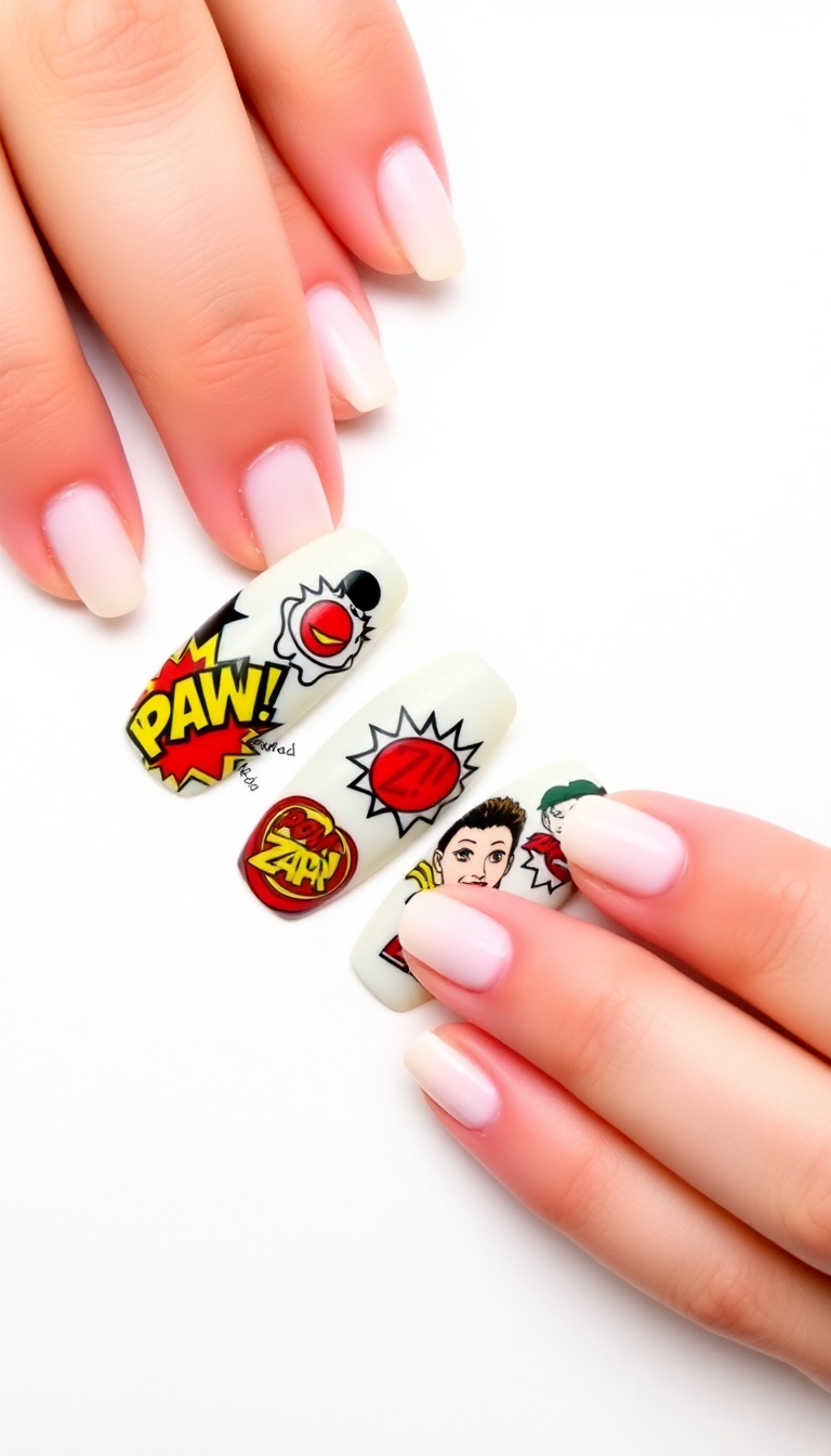 6. Cool Comic Pop Art