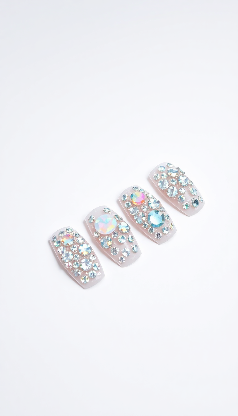 7. Chunky Rhinestones