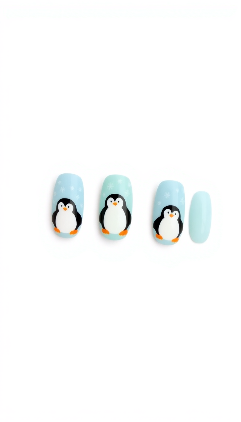 7. Playful Penguin Parade