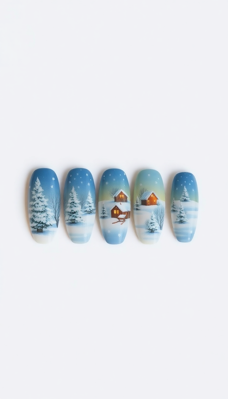 7. Winter Wonderland Scenery