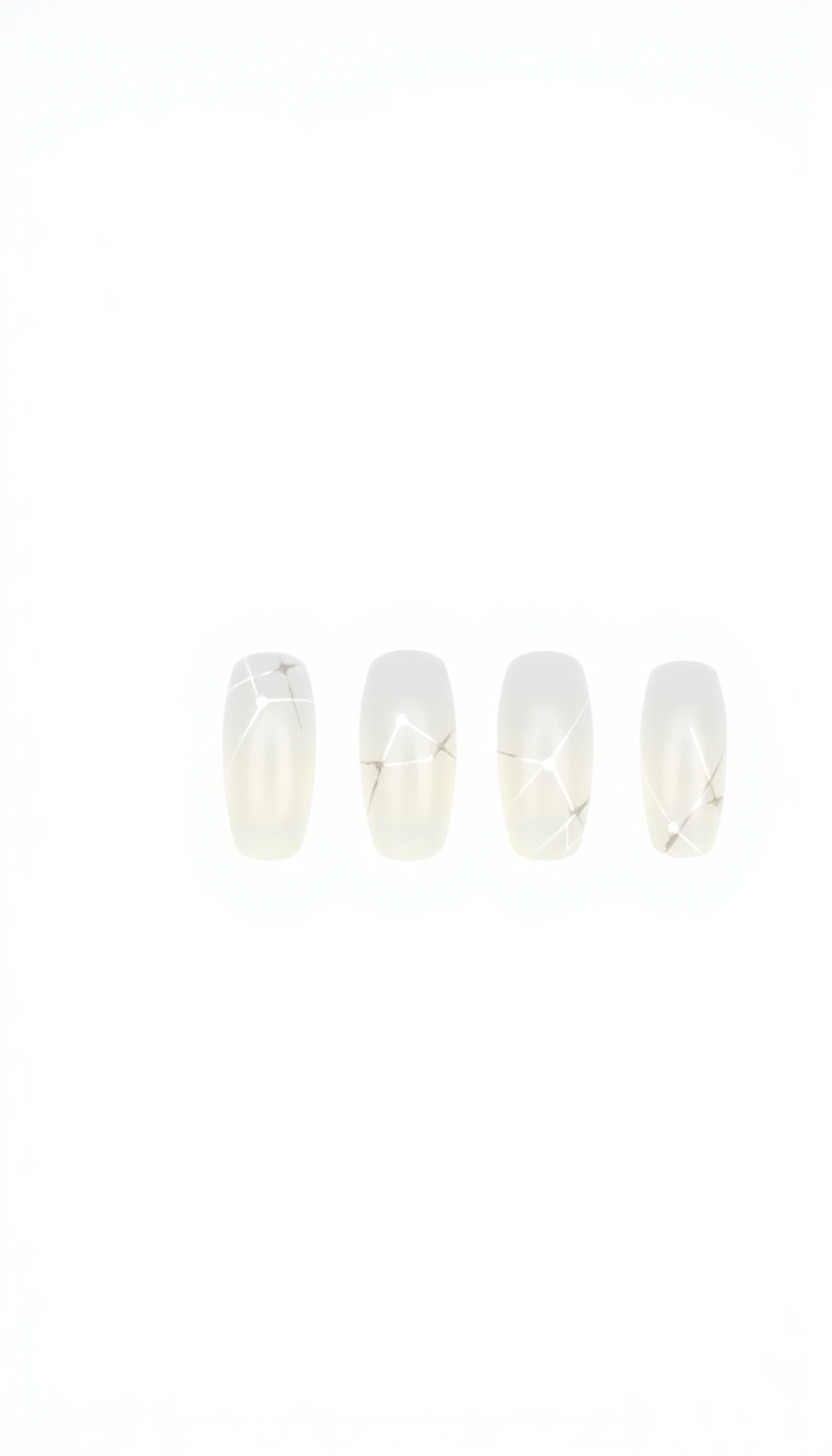 8. Minimalist White Lines