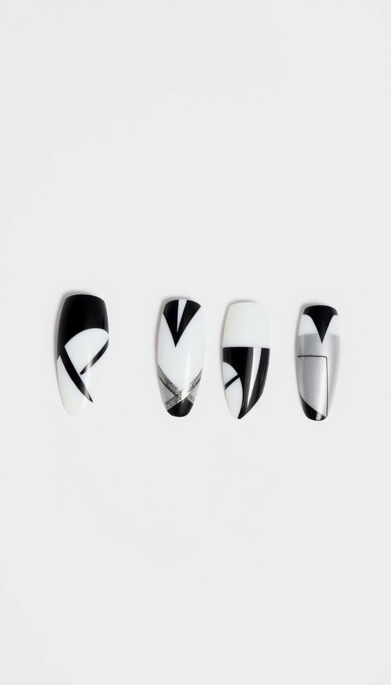 9. Edgy Geometric Patterns
