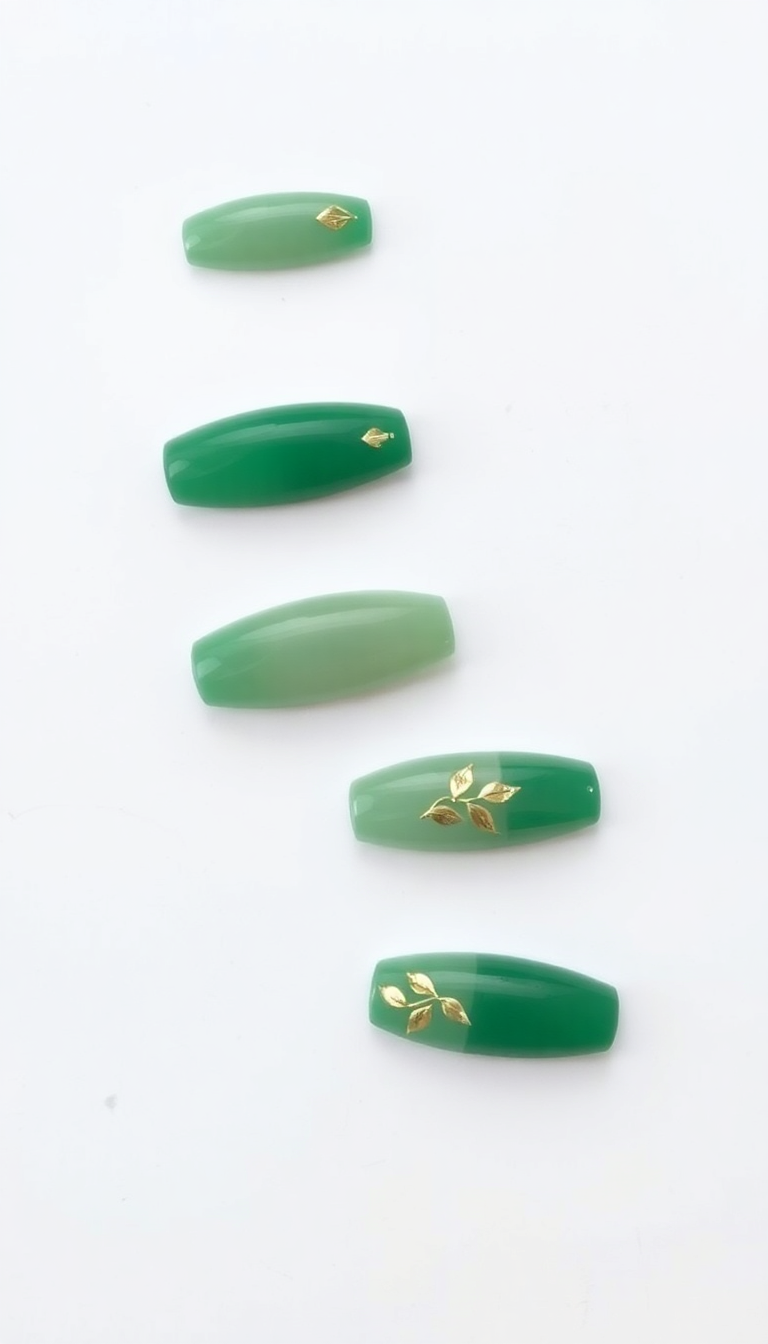 10. Luxe Emerald Greens