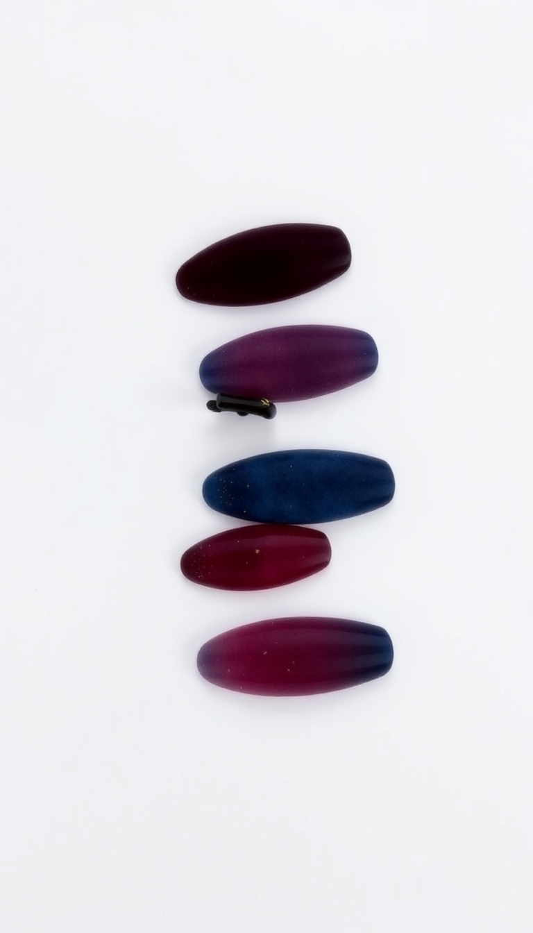 10. Luxe Velvet Nail Art