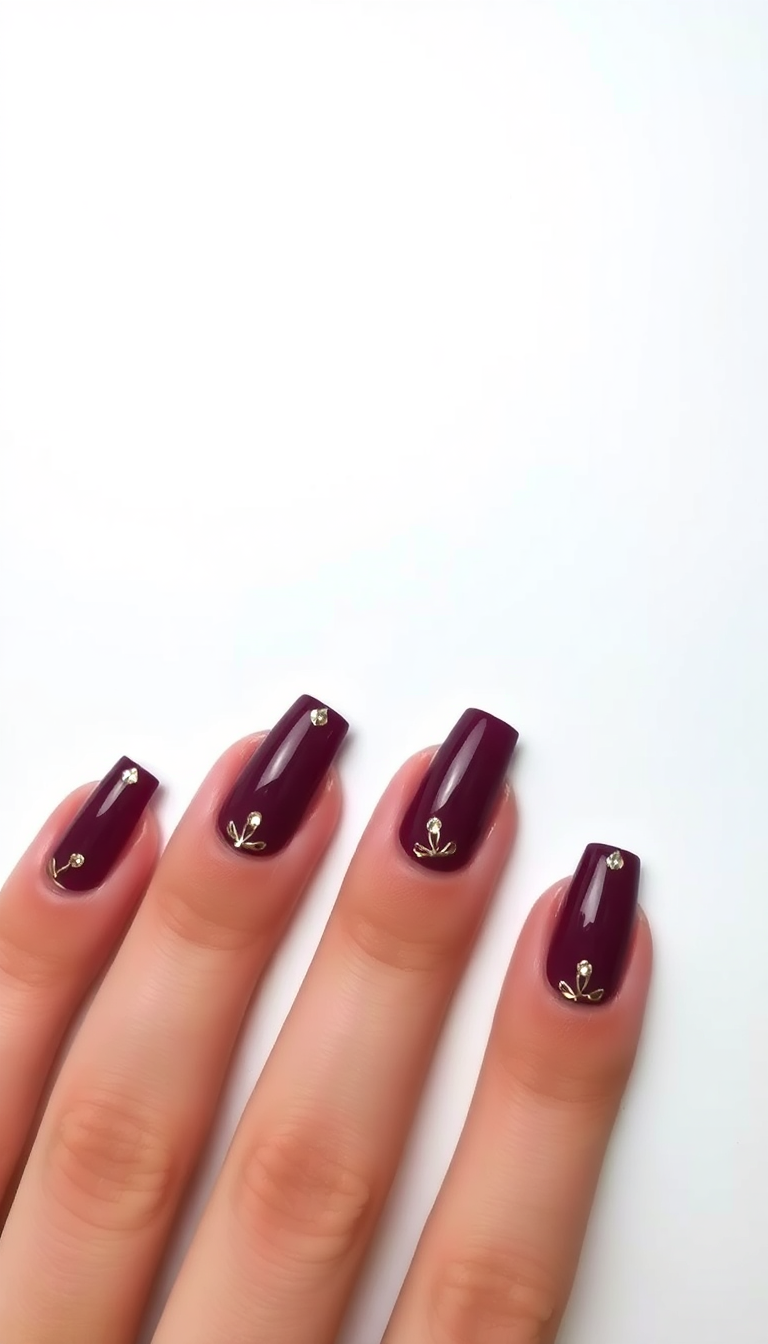 10. Luxurious Plum Hue  