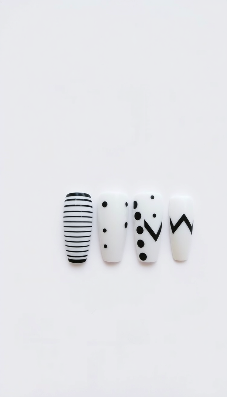 10. Minimalist Black and White