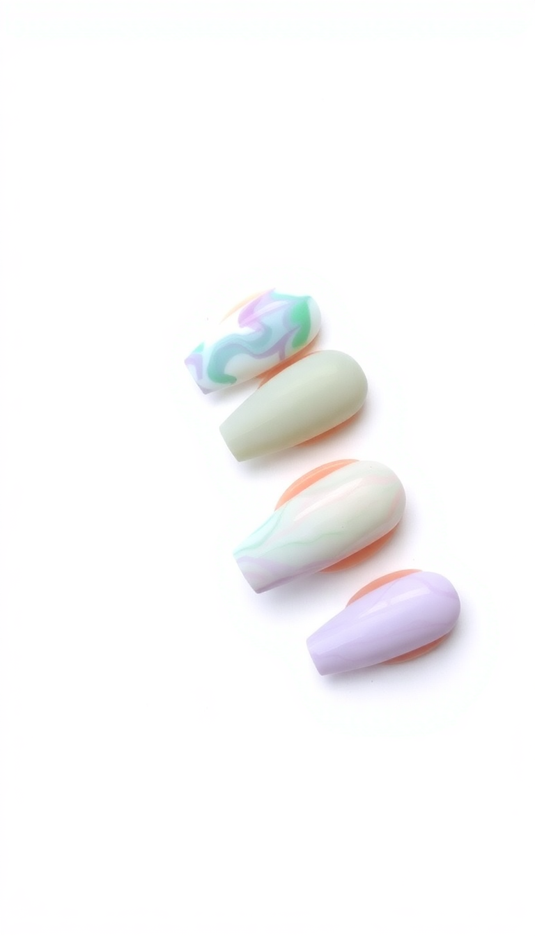 10. Pastel Marble Magic