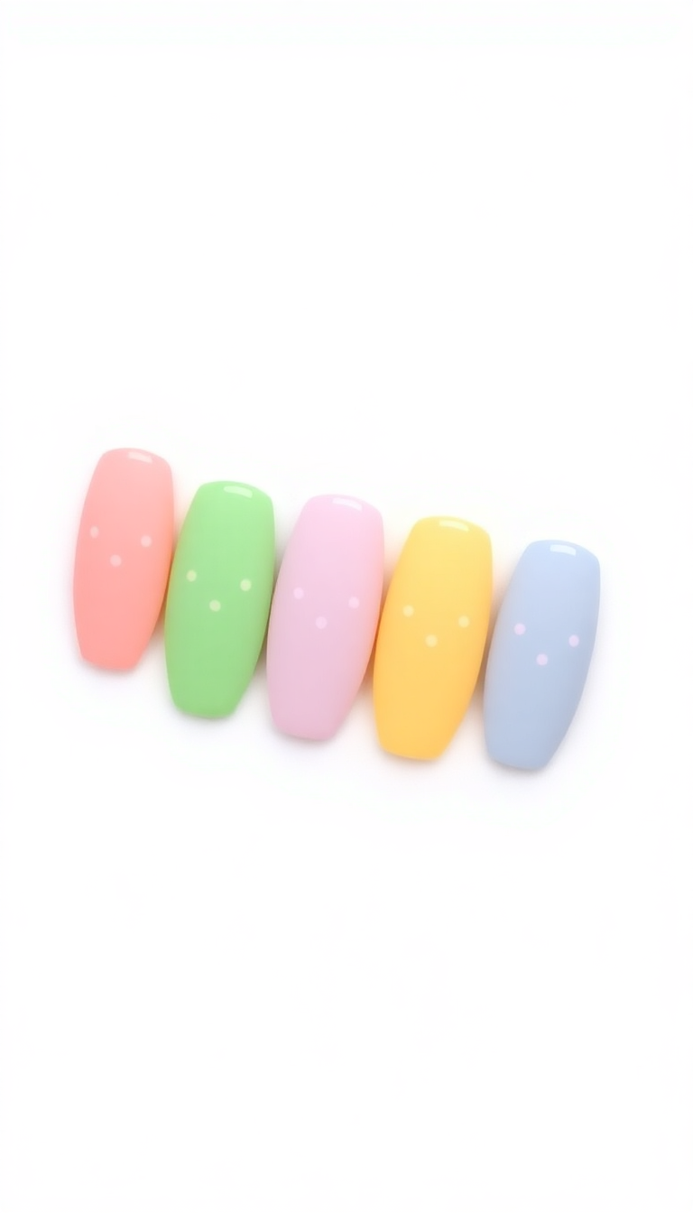 10. Pastel Polka Dots